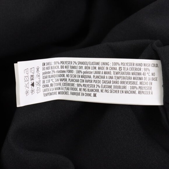 NWT English Factory Bow Detailed Mini Dress in Black Size Small - Picture 6 of 7